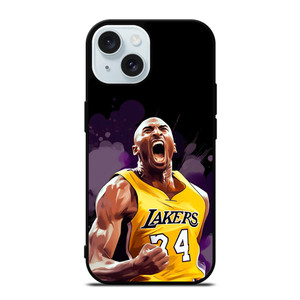 KOBE BRYANT 24 LA LAKERS iPhone 15 Case Cover