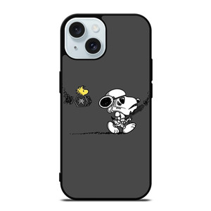 SNOOPY AND WOODSTOCK THE PEANUTS STAR WARS iPhone 15 Case Cover SNOOPY AND WOODSTOCK THE PEANUTS STAR WARS iPhone 15 Case Cover