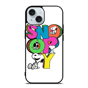 SNOOPY THE PEANUTS CARTOON iPhone 15 Case Cover