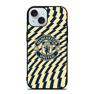 THE RED DEVILS FOOTBALL CLUB MANCHESTER UNITED FC LOGO iPhone 15 Case Cover