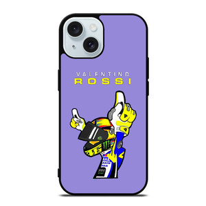 VALENTINO ROSSI THE DOCTOR 46 KAWAII iPhone 15 Case Cover VALENTINO ROSSI THE DOCTOR 46 KAWAII iPhone 15 Case Cover