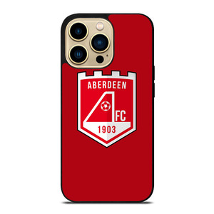 ABERDEEN FC FOOTBALL CLUB LOGO SCOTLAND iPhone 14 Pro Max Case Cover