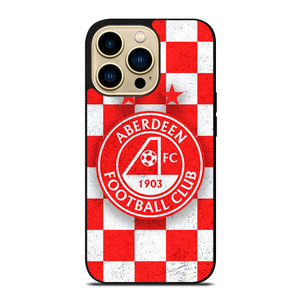 ABERDEEN FC LOGO SPFL FOOTBALL CLUB iPhone 14 Pro Max Case Cover