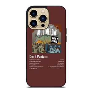 ALL TIME LOW DON'T PANIC 2012 iPhone 14 Pro Max Case Cover