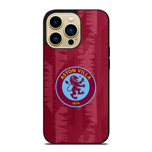 ASTON VILLA FC FOOTBALL CLUB LOGO iPhone 14 Pro Max Case Cover