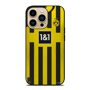 BORUSSIA DORTMUND BVB FOOTLBALL JERSEY iPhone 14 Pro Max Case Cover