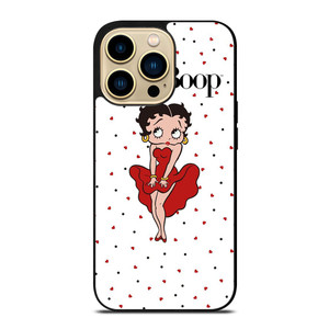 CARTOON BETTY BOOP LOVE iPhone 14 Pro Max Case Cover