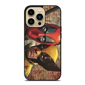 DEADPOOL X WOLVERINE MARVEL COMICS iPhone 14 Pro Max Case Cover