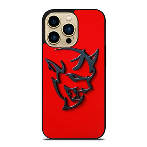 DODGE DEMON LOGO RED iPhone 14 Pro Max Case Cover