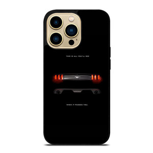 FORD MUSTANG CAR BACKLIGHT iPhone 14 Pro Max Case Cover