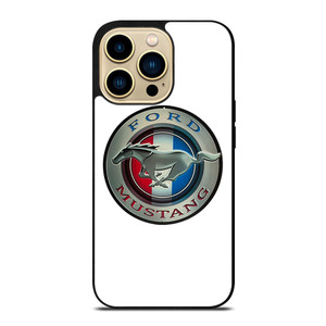 FORD MUSTANG LOGO CIRCLE iPhone 14 Pro Max Case Cover