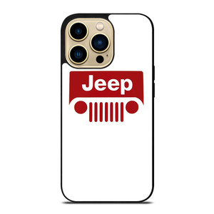 JEEP CAR LOGO RED iPhone 14 Pro Max Case Cover