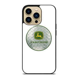 JOHN DEERE TRACTOR METAL LOGO iPhone 14 Pro Max Case Cover