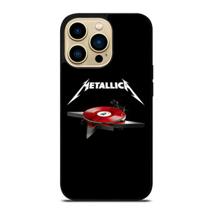 METALLICA BAND LOGO TURNTABLE iPhone 14 Pro Max Case Cover