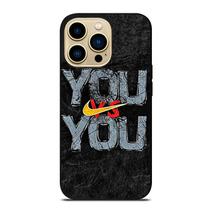 NIKE LOGO YOU VS YOU iPhone 14 Pro Max Case Cover