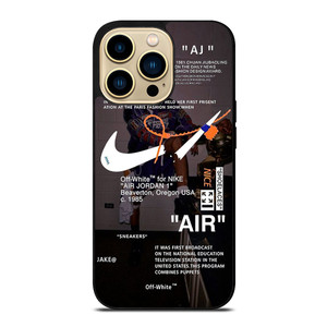OFF-WHITE NIKE AIR JORDAN MICHAEL iPhone 14 Pro Max Case Cover OFF-WHITE NIKE AIR JORDAN MICHAEL iPhone 14 Pro Max Case Cover