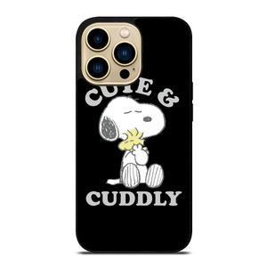 SNOOPY THE PEANUTS CUTE AND CUDDLY iPhone 14 Pro Max Case Cover