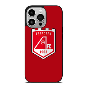 ABERDEEN FC FOOTBALL CLUB LOGO SCOTLAND iPhone 14 Pro Case Cover