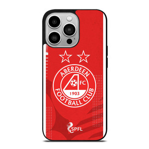 ABERDEEN FC LOGO FOOTBALL CLUB SPFL iPhone 14 Pro Case Cover