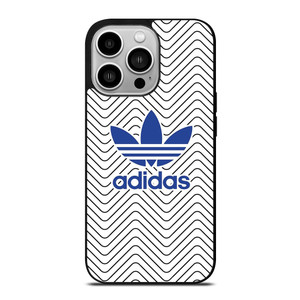 ADIDAS LOGO STRIPES WAVES iPhone 14 Pro Case Cover