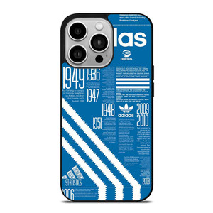 ADIDAS SHOES LOGO BLUE iPhone 14 Pro Case Cover