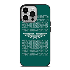 ASTON CAR LOGO GREEN iPhone 14 Pro Case Cover