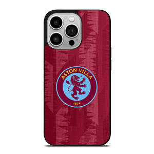 ASTON VILLA FC FOOTBALL CLUB LOGO iPhone 14 Pro Case Cover