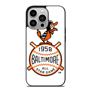 BALTIMORE ORIOLES LOGO BASEBALL TEAM 1958 iPhone 14 Pro Case Cover