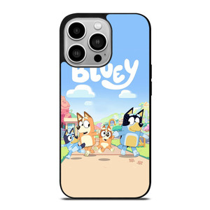 CARTOON BLUEY CHARACTERS iPhone 14 Pro Case Cover