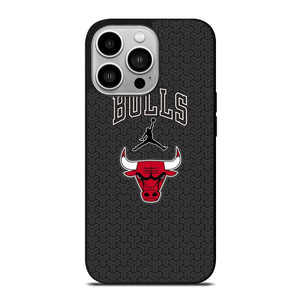 CHICAGO BULLS AIR JORDAN BASKETBALL iPhone 14 Pro Case Cover