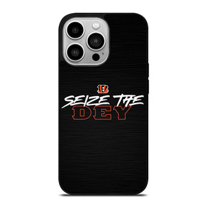 CINCINNATI BENGALS LOGO FOOTBALL TEAM SEIZE THE DEY iPhone 14 Pro Case Cover CINCINNATI BENGALS LOGO FOOTBALL TEAM SEIZE THE DEY iPhone 14 Pro Case Cover