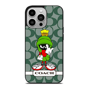 COACH NEW YORK LOGO MARVIN THE MARTIAN iPhone 14 Pro Case Cover