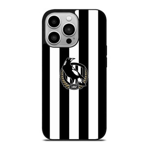 COLLINGWOOD MAGPIES AUSTRALIA FOOTBALL iPhone 14 Pro Case Cover
