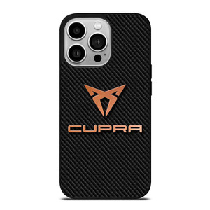 CUPRA CAR LOGO CARBON iPhone 14 Pro Case Cover