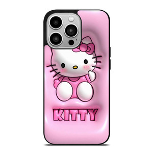 CUTE PINK HELLO KITTY iPhone 14 Pro Case Cover