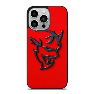 DODGE DEMON LOGO RED iPhone 14 Pro Case Cover