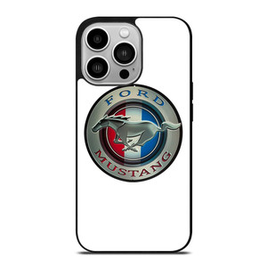 FORD MUSTANG LOGO CIRCLE iPhone 14 Pro Case Cover