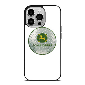 JOHN DEERE TRACTOR METAL LOGO iPhone 14 Pro Case Cover
