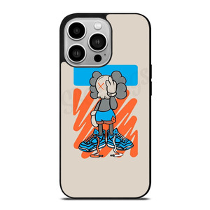 KAWS AIR JORDAN MASCOT iPhone 14 Pro Case Cover KAWS AIR JORDAN MASCOT iPhone 14 Pro Case Cover