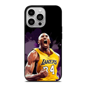 KOBE BRYANT 24 LA LAKERS iPhone 14 Pro Case Cover KOBE BRYANT 24 LA LAKERS iPhone 14 Pro Case Cover