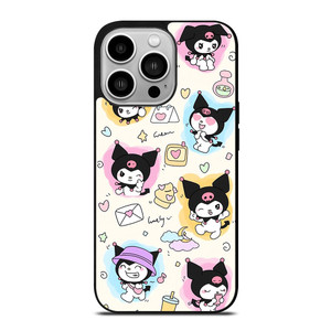 KUROMI SANRIO CARTOON KAWAII iPhone 14 Pro Case Cover