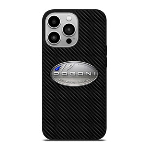 PAGANI CAR LOGO CARBON iPhone 14 Pro Case Cover