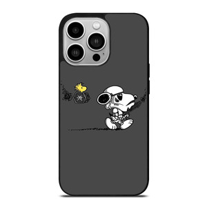 SNOOPY AND WOODSTOCK THE PEANUTS STAR WARS iPhone 14 Pro Case Cover