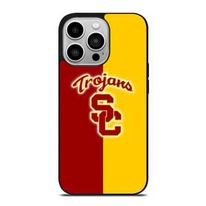 USC TROJANS BASKETBALL UNIVERSITY LOGO iPhone 14 Pro Case Cover