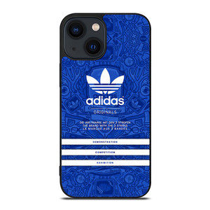 ADIDAS LOGO ORIGINALS BLUE iPhone 14 Plus Case Cover