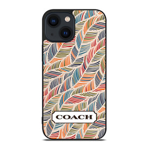 COACH NEW YORK LOGO MONOGRAM SEAMLESS PATTERN iPhone 14 Plus Case Cover COACH NEW YORK LOGO MONOGRAM SEAMLESS PATTERN iPhone 14 Plus Case Cover