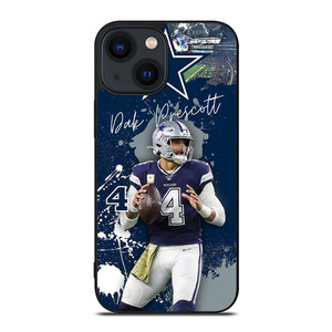DAK PRESCOTT DALLAS COWBOYS FOOTBALL iPhone 14 Plus Case Cover DAK PRESCOTT DALLAS COWBOYS FOOTBALL iPhone 14 Plus Case Cover