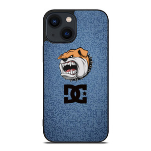 DC SKATE SHOES LOGO BULL DOG iPhone 14 Plus Case Cover