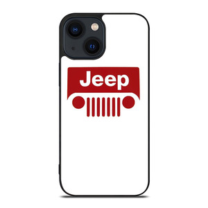 JEEP CAR LOGO RED iPhone 14 Plus Case Cover