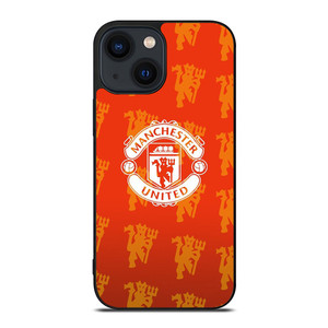 MANCHESTER UNITED FC LOGO RED DEVILS iPhone 14 Plus Case Cover